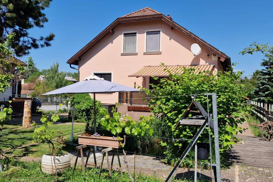 "Erstklassiges Wohnhaus mit Garten bei Gänserndorf", Haus-kauf, 493.000,€, 2253 Gänserndorf