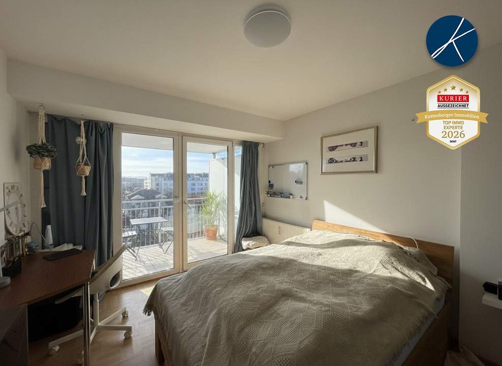 Helle DG-Wohnung mit 3 Balkonen in INNENSTADTLAGE - Heizkosten INKL.