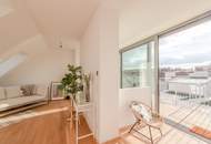 ++FonteFlats++ Fantastischer 3-Zimmer Dachgeschoss-ERSTBEZUG mit großartiger Dachterrasse