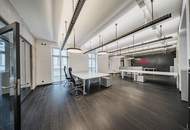 Topmodernes, loftartiges Open Space Büro auf zwei Ebenen mit Terrasse im Telegraf 7 zu mieten