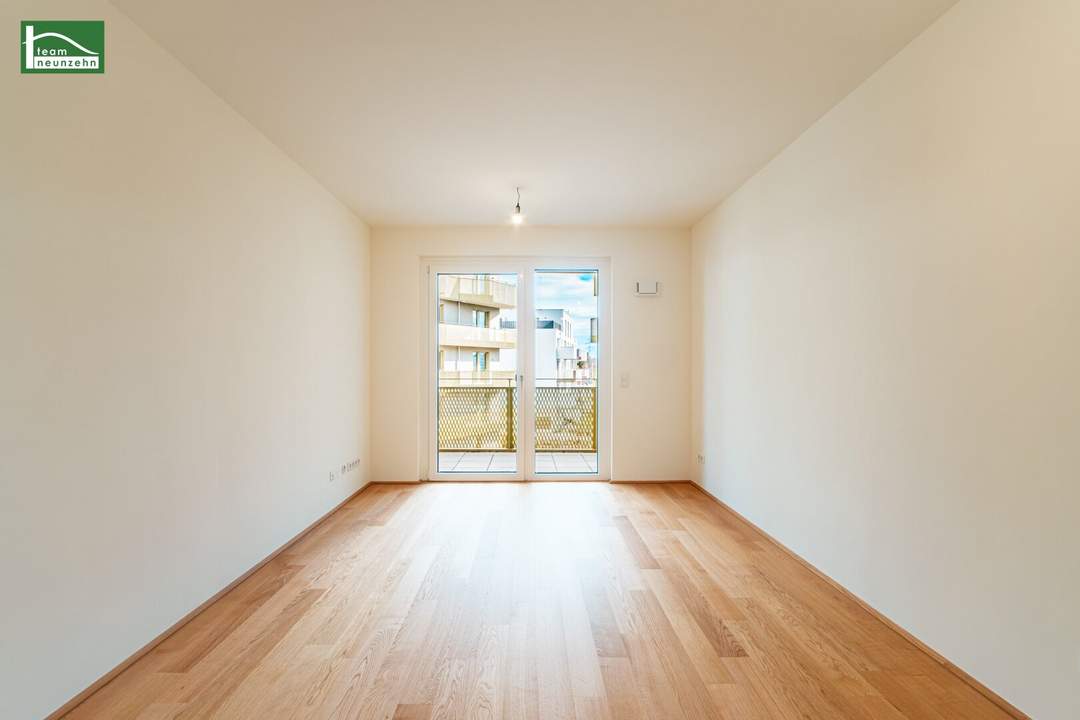 „Hirschfeld – Naturnah wohnen“ – 2.Zimmer mit Balkon im provisionsfreien Erstbezug - sofort beziehbar