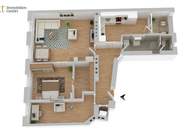 Modernisierte 3,5-Zimmer-Wohnung mit Loggia im Stadtzentrum von Linz zu vermieten!