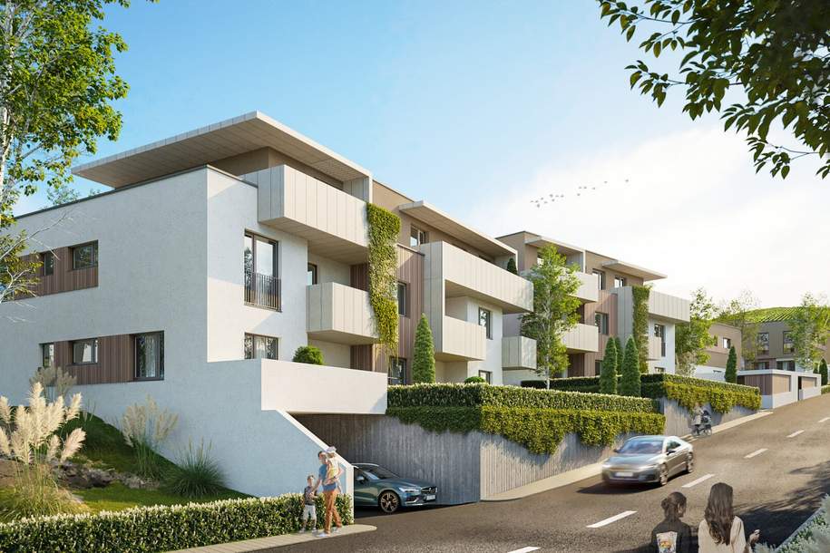 Modernes 4-Zimmer-Reihenhaus in ruhiger Lage von Rehberg bei Krems – belagsfertig | Wohnbauförderung möglich, Haus-kauf, 399.000,€, 3500 Krems an der Donau(Stadt)