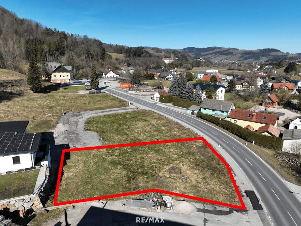 Ebener Baugrund ohne Bauverpflichtung in Ybbsbachamt