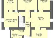 Aufwendig revitalisierte und stilvoll ausgebaute, historische Wienerwaldvilla in Tullnerbach