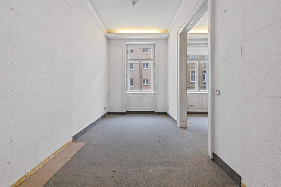 Chance nähe Servitenviertel / Clusiusgasse, sanierungsbedürftig, 47 m², Wohnung-kauf, 315.650,€, 1090 Wien 9., Alsergrund