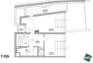 Exclusive Vienna duplex with sun-filled glass front, outdoor areas & St. Stephen’s Cathedral View