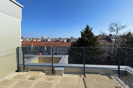 ERSTBEZUG | Außenflächen mit direktem Blick auf den Kahlenberg | vollausgestattete Küchen | Fußbodenheizung und Fußbodenkühlung, Wohnung-miete, 1.489,99,€, 1210 Wien 21., Floridsdorf