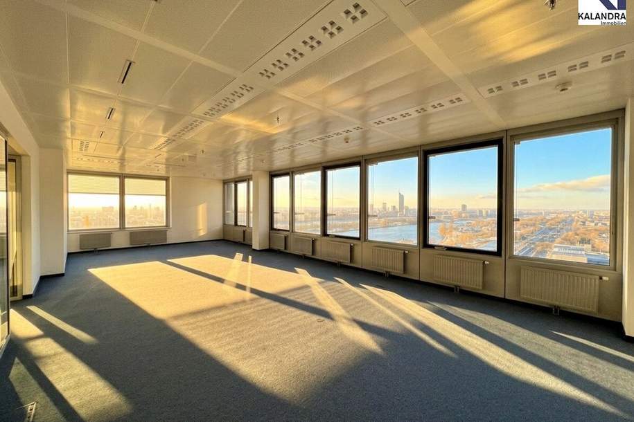 BÜROFLÄCHE im ARES TOWER, Gewerbeobjekt-miete, 4.907,70,€, 1220 Wien 22., Donaustadt