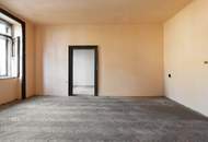 HOFLAGE mit GRÜNBLICK | 3. Stock | Sanierungsbedürftiger Altbau | Bewilligte Planung inkl. bewilligtem Balkon | Nähe Einsiedlerpark, U4 Margaretengürtel, künftiger U2-Station Reinprechtsdorfer Straße