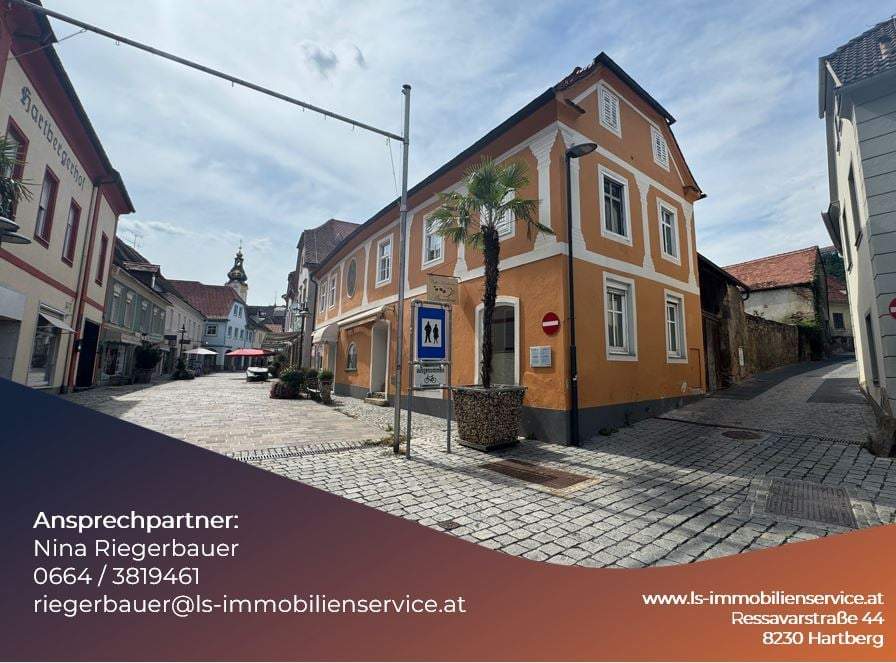 Historisches Stadthaus – mit Grünfläche & Anleger-potenzial, Gastro & Wohnung