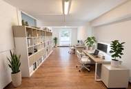 ALL-INCLUSIVE-MIETE: Großzügiges Büro mit Gartenblick, Glasfaser-Internet, Parkplatz u. v. m. – PROVISIONSFREI!