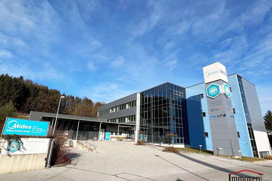 Laßnitzhöhe - lichtdurchflutete Büroräumlichkeiten in der 1. Etage!, Gewerbeobjekt-miete, 6.483,28,€, 8301 Graz-Umgebung