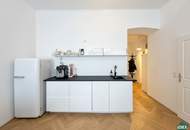 Sanierter Zweitbezug: 3-Zimmer-Altbauwohnung mit Fußbodenheizung in Parknähe