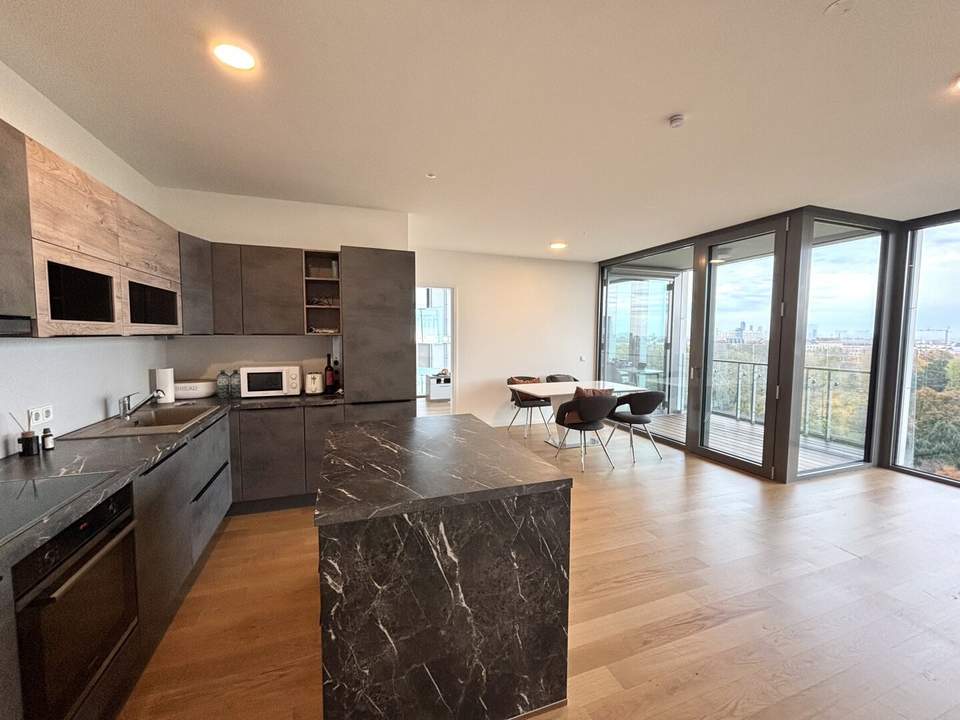 PARKAPARTMENTS BELVEDERE! Wunderschöne 3-Zimmer Wohnung mit Balkon und tollem Weitblick!