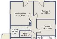 Schöne 4-Zimmer-Wohnung mit Bergblick und 2 Balkonen in Grödig