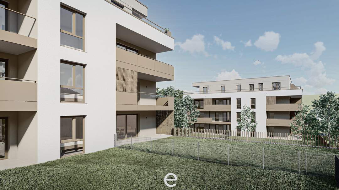 Wohnen am Farnholz - 4 Zimmer-Wohnung 1.OG/TOP 3.4 inkl. 2 TGP und großer loggia