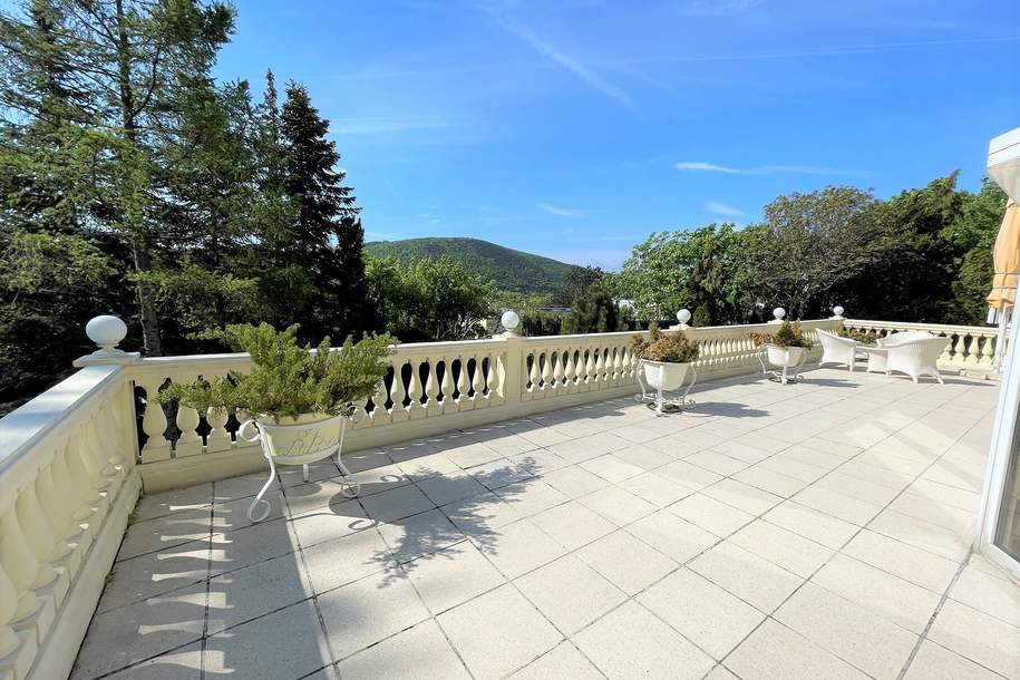 Exklusive Villa am Südhang mit herrlichem Panoramablick auf 1198m² Grund!, Haus-kauf, 2.390.000,€, 2372 Mödling