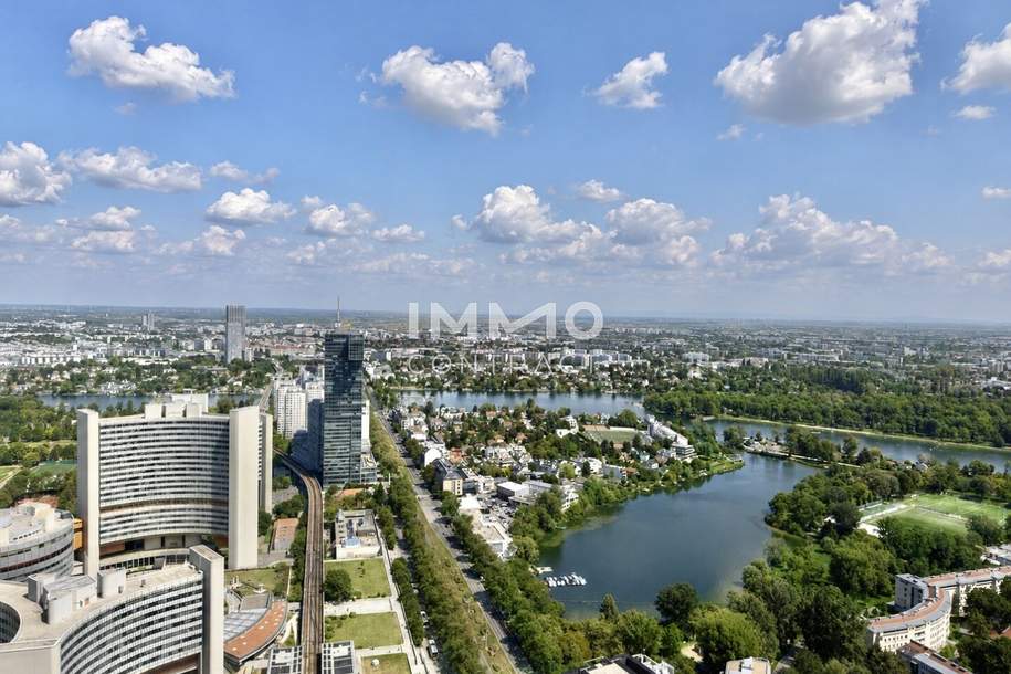 Eckpanorama über Wien – 3 Zimmer mit 40 m² Loggiafläche - DC2, Wohnung-miete, 1.100,00,€, 1220 Wien 22., Donaustadt