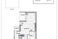 ++NEU++ Hochwertiger 2-Zimmer DG-ERSTBEZUG mit ca. 10m² Terrassen!
