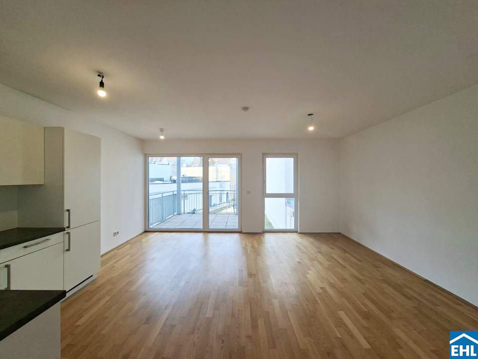 Balkonwohnung mit perfekter Verkehrsanbindung