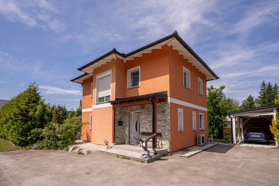 Charmantes Einfamilienhaus mit Vollkeller in ruhiger Lage zwischen Maria Rain und Köttmannsdorf!, Haus-kauf, 375.000,€, 9161 Klagenfurt Land