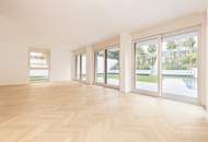 EXKLUSIVE GARTENWOHNUNG IN HIETZING MIT SALZWASSER-POOL UND SAUNA