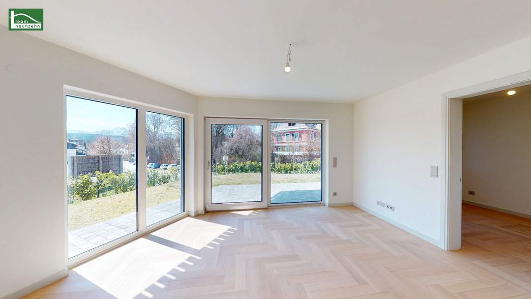 Exklusiv wohnen: Neubau mit Garten, Balkon oder Dachterrasse