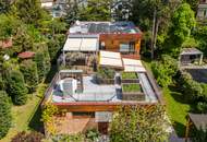 RESERVIERT! ARCHITEKTURJUWEL IN FLORIDSDORF – RUHIGE LAGE NAHE DER DONAU MIT WINTERGARTEN, DACHTERRASSE UND PV-ANLAGE