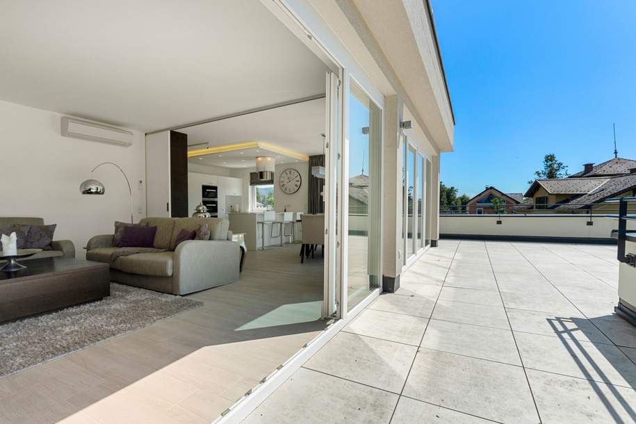 Sonniges Penthouse mit atemberaubendem Karawankenblick, Wohnung-kauf, 735.000,€, 9220 Villach Land