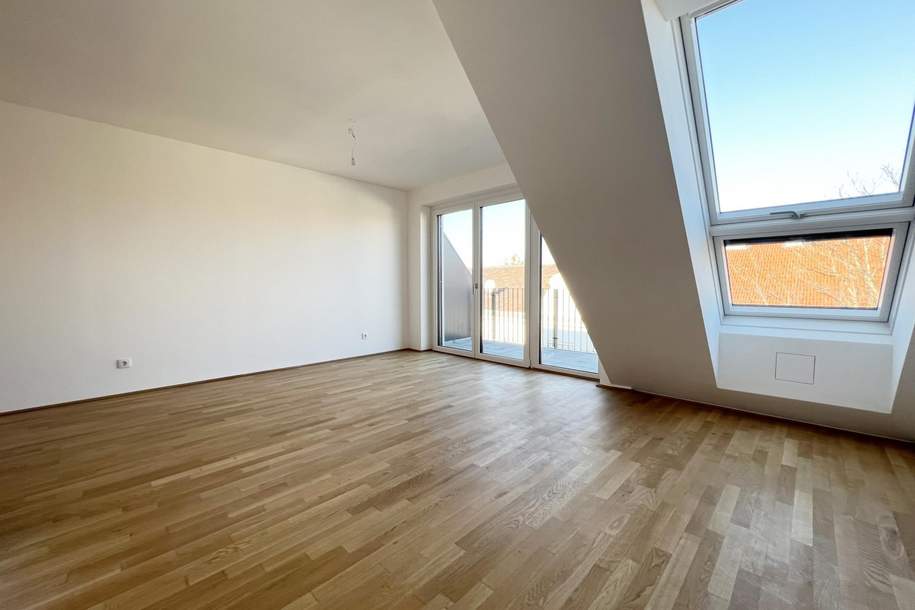 ''Neubau: 2 Zimmer DG-Wohnung mit Balkon'', Wohnung-kauf, 344.269,€, 1230 Wien 23., Liesing