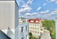 Stadtleben mit Panorama – Stilvolle Dachgeschosswohnung im Gründerzeithaus
