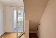 ***Moderne 2-Zimmer-Dachgeschosswohnung mit zwei Balkonen in Ruhelage nahe U1***