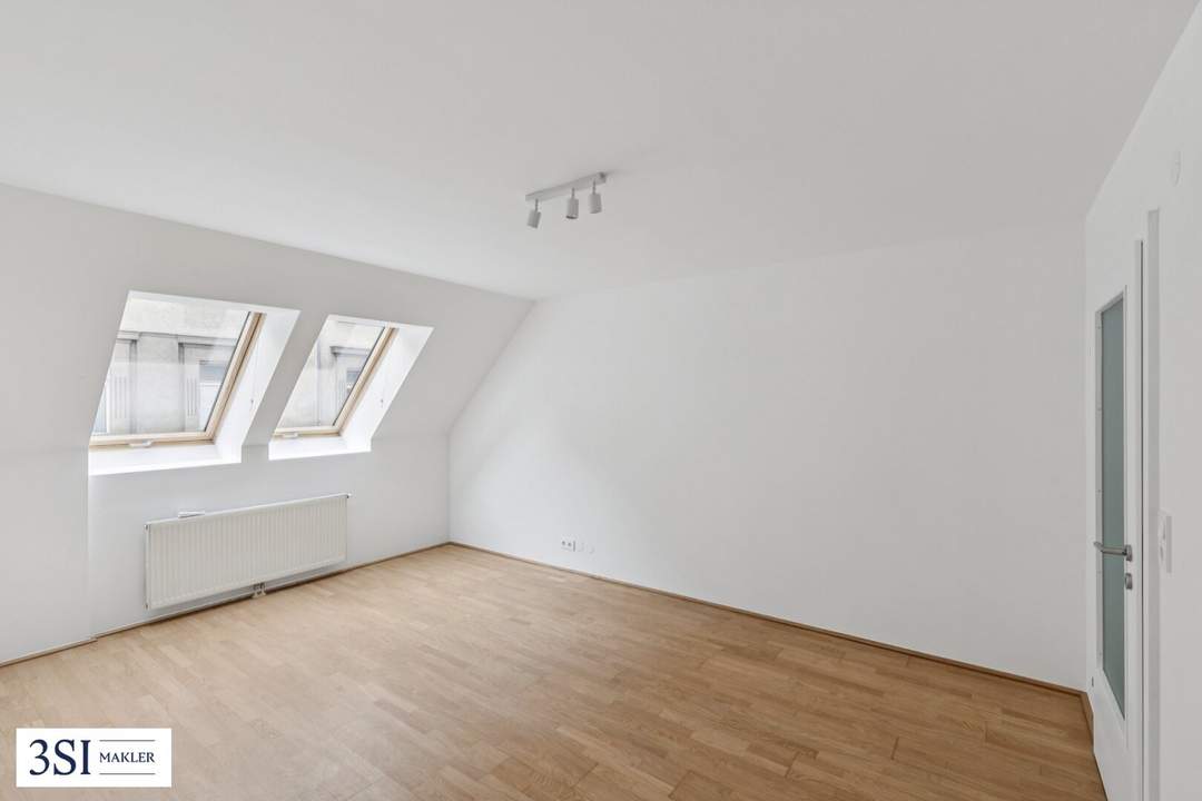 Schöne Dachgeschoss-Maisonette mit Terrasse in bester Lage des 3. Bezirks