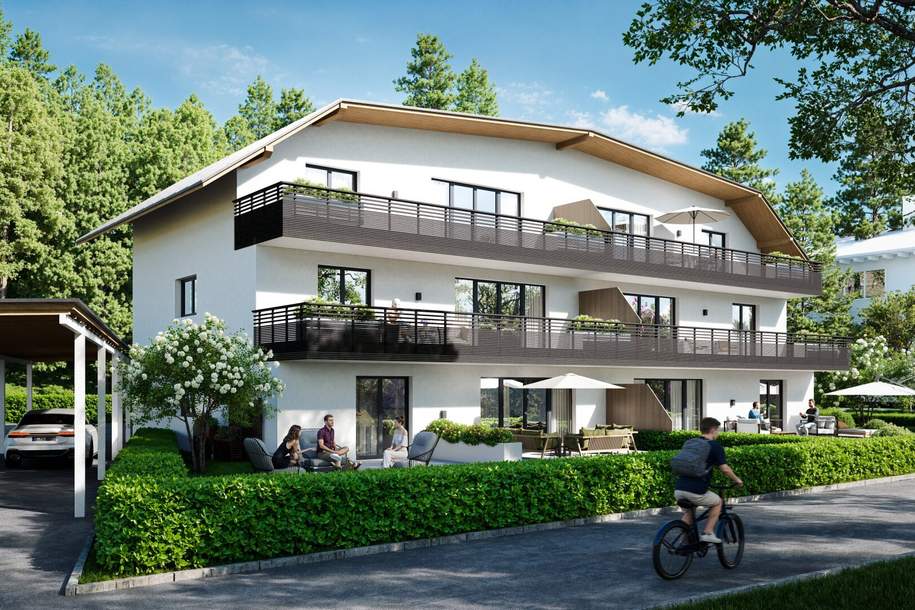 Wohnen in Henndorf am Wallersee – Moderne 3-Zimmer Neubauwohnung mit Terrasse, Wohnung-kauf, 556.000,€, 5302 Salzburg-Umgebung