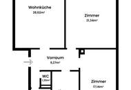 ERSTBEZUG nach Sanierung I 4 Zimmer Wohnung mit Loggia in Ruhelage I Tischler Küche mit Siemens Geräte inklusive I 360° Rundgang