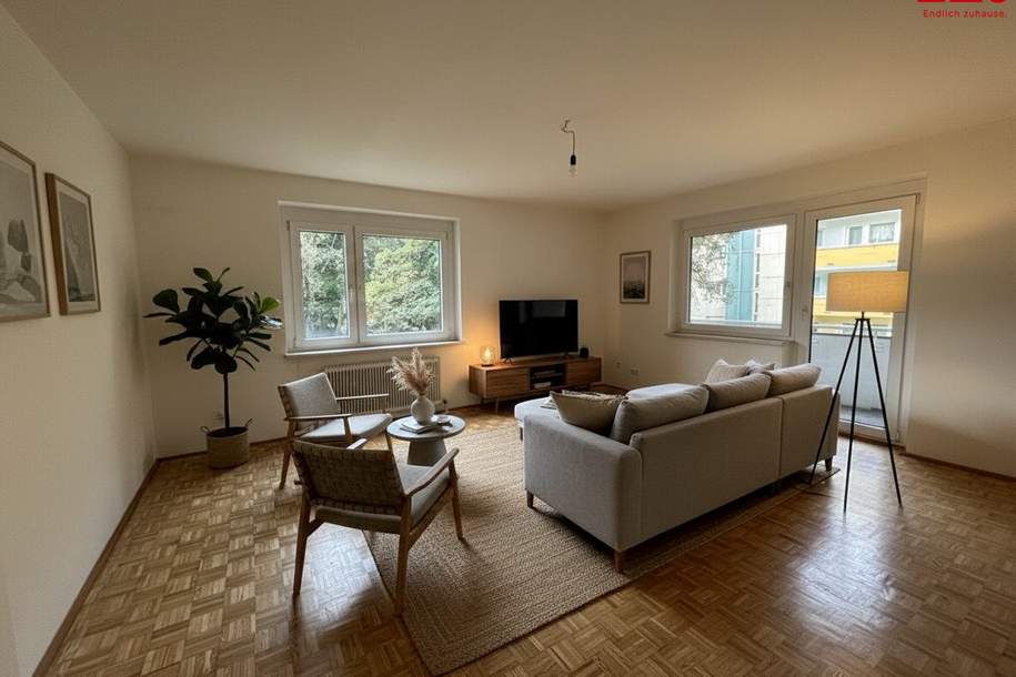 Gemütliche 2-Zimmer-Wohnung mit Loggia, Aufzug und Fernwärme in zentraler Lage – ab SOFORT in Linz-Spallerhof verfügbar!!, Wohnung-miete, 763,77,€, 4020 Linz(Stadt)