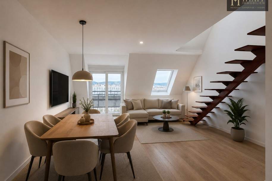 Urban wohnen, überraschend ruhig leben – stilvoll sanierter Altbau mit Lift, Freiflächen und moderner Energietechnik, Wohnung-kauf, 259.000,€, 1070 Wien 7., Neubau