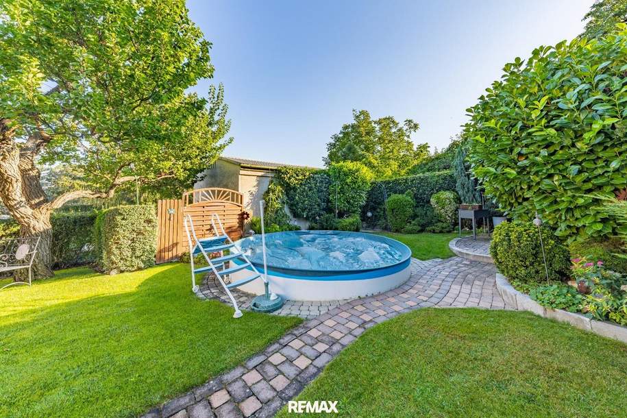 TOP PREISLEISTUNGSVERHÄLTNIS! 3 Wohnetagen mit Pool, Balkon, Garage, Wintergärten und Panoramablick!, Haus-kauf, 460.000,€, 2020 Hollabrunn