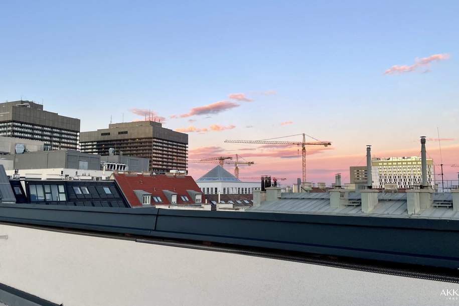 Dachgeschoßtraum mit 2 Terrassen und Wienblick, Wohnung-kauf, 1.200.000,€, 1090 Wien 9., Alsergrund