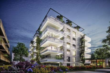 Provisionsfrei: 4. Etage mit Weitblick - Luxuriös Wohnen im exklusiven Prachtgarten, Wohnung-kauf, 335.000,€, 1100 Wien 10., Favoriten