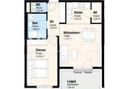 2 Zimmer Neubauwohnung im Grünen