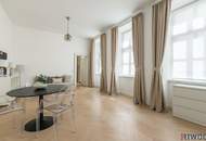 Hochwertig ausgestattete und ruhig gelegene Altbauwohnung im Hofgebäude | ca. 10 Gehminuten in den 1. Bezirk