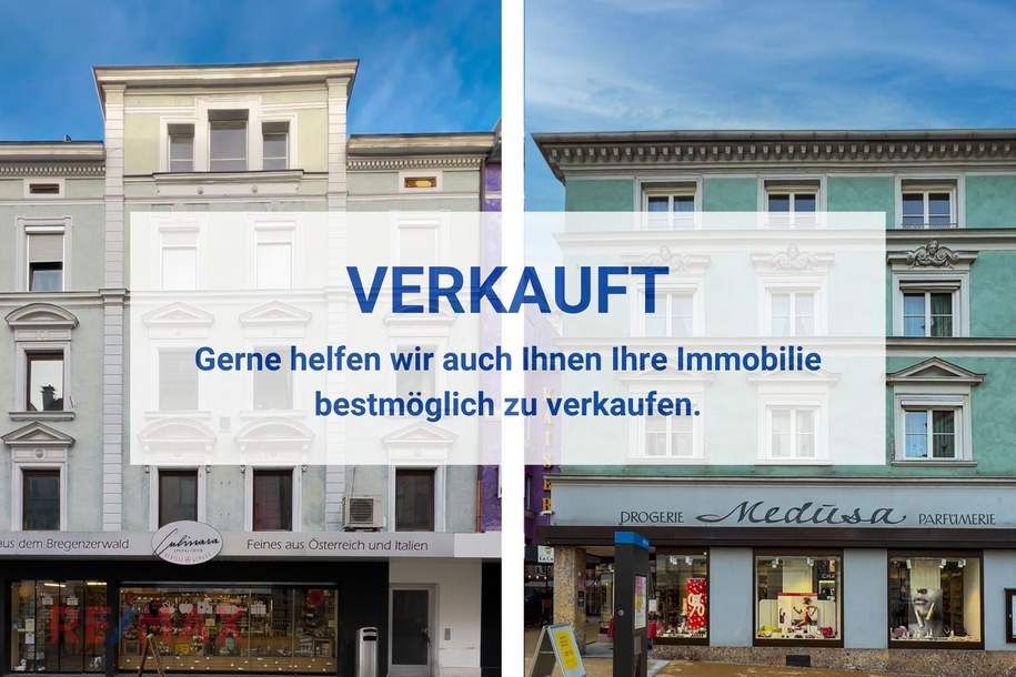 Einzigartige Gelegenheit - Zinshäuser in herausragender Lage, Gewerbeobjekt-kauf, 6900 Bregenz