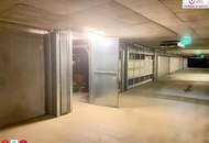 Abgeschlossene Doppel-Garagenbox mit Rolltor & Strom – 3. UG, nur Eigentümer, U1 Kagraner Platz