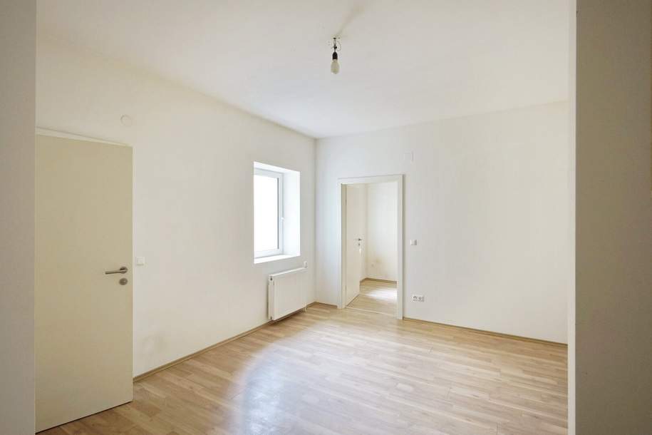 PROVISIONSFREI!! Erdgeschosswohnung in 3573 Rosenburg-Mold, 1 Zimmer, 32,59m², teilsaniert, Wohnung-miete, 407,01,€, 3573 Horn