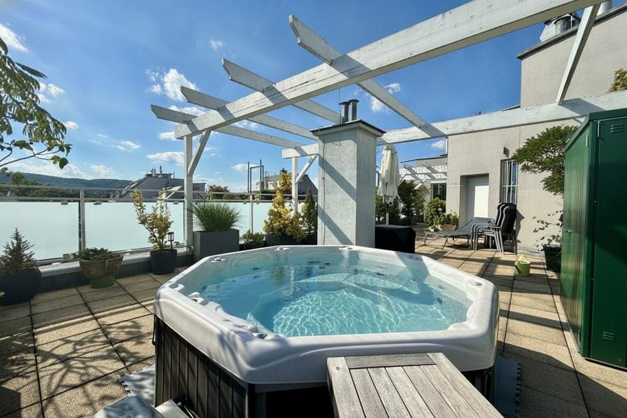 Über den Dächern von Hietzing: Traumhafte Terrassen-Penthousewohnung mit Lift-Direktfahrt & Garagenplatz, Wohnung-kauf, 650.000,€, 1130 Wien 13., Hietzing