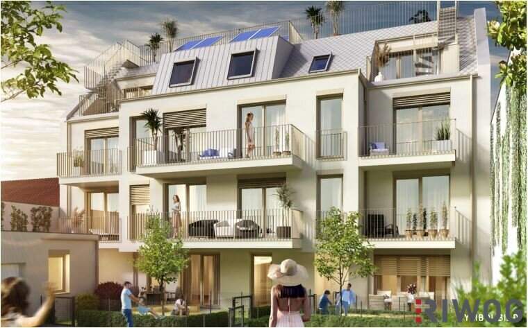 Moderne Dachgeschoss Neubau mit XXL-Dachterrasse in super Lage