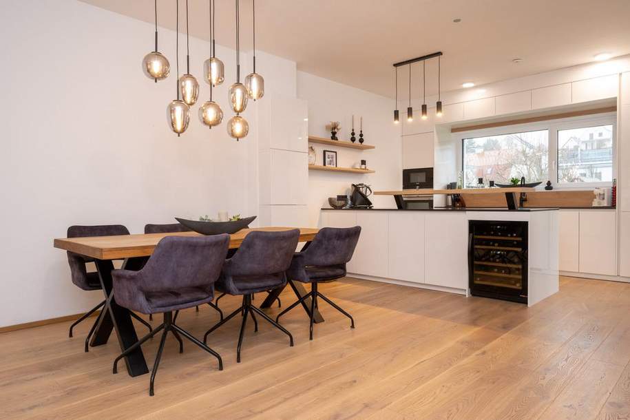 Modernes Wohnen über zwei Etagen - voll möbliert mit zwei Terrassen und Garten in TOP LAGE!, Haus-kauf, 550.000,€, 4400 Steyr(Stadt)