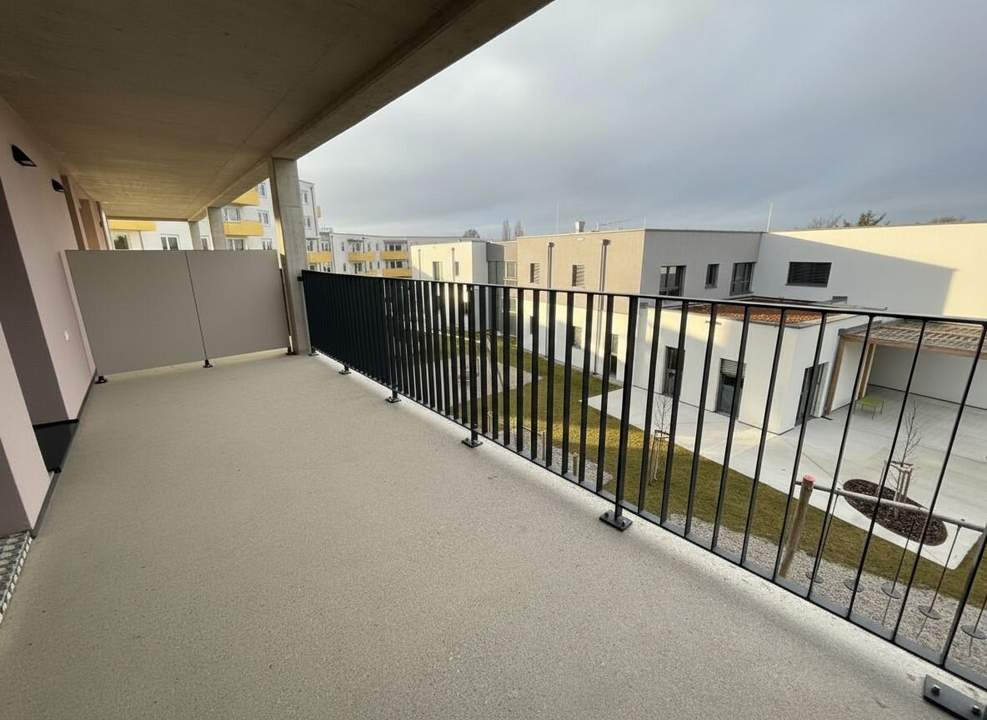 ERSTBEZUG "ein viertel grün" in Wr. Neustadt - exquisite 2 Zimmerwohnung mit Balkon